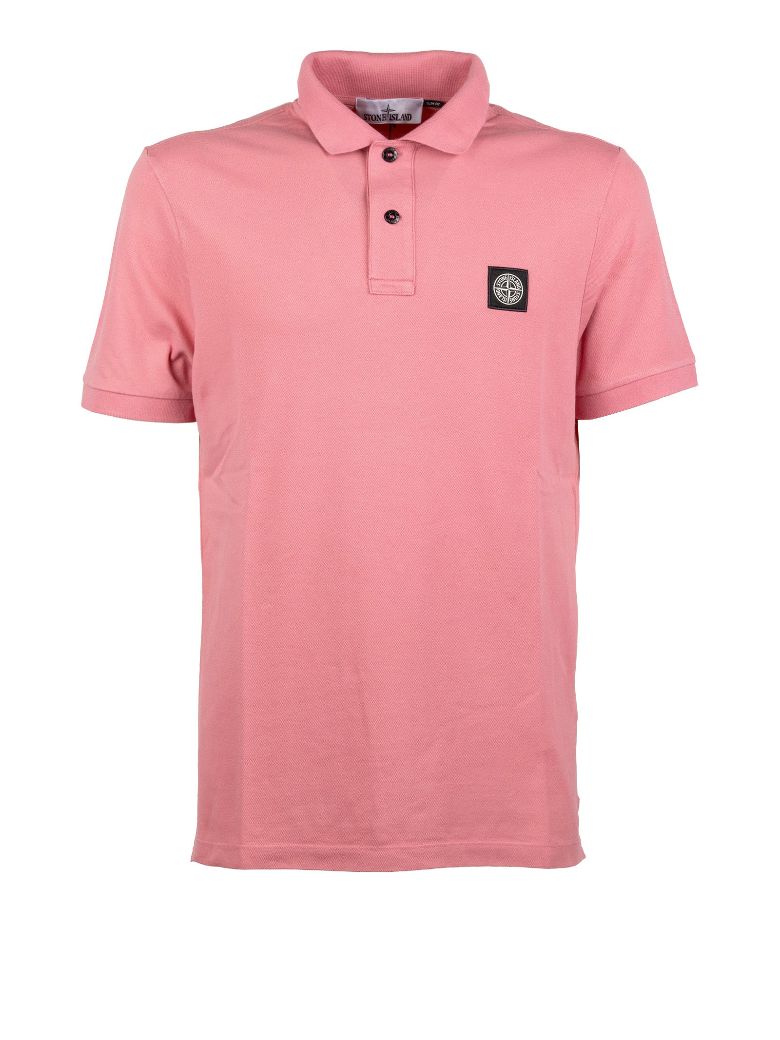 Stone Island T-Shirts And Polos Oleander Elastan + Cotone