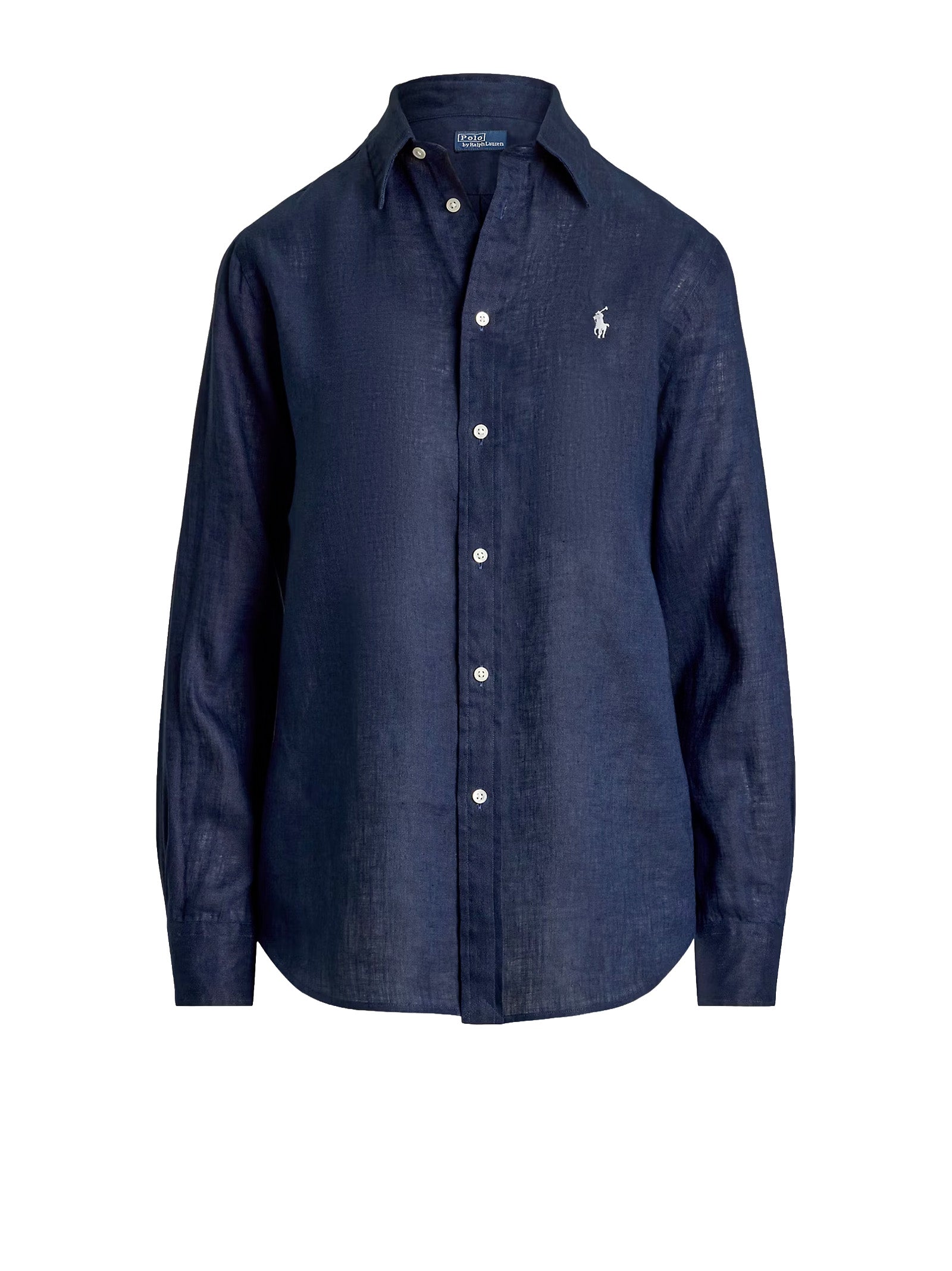 Polo Ralph Lauren Shirts Tidal Navy Linen