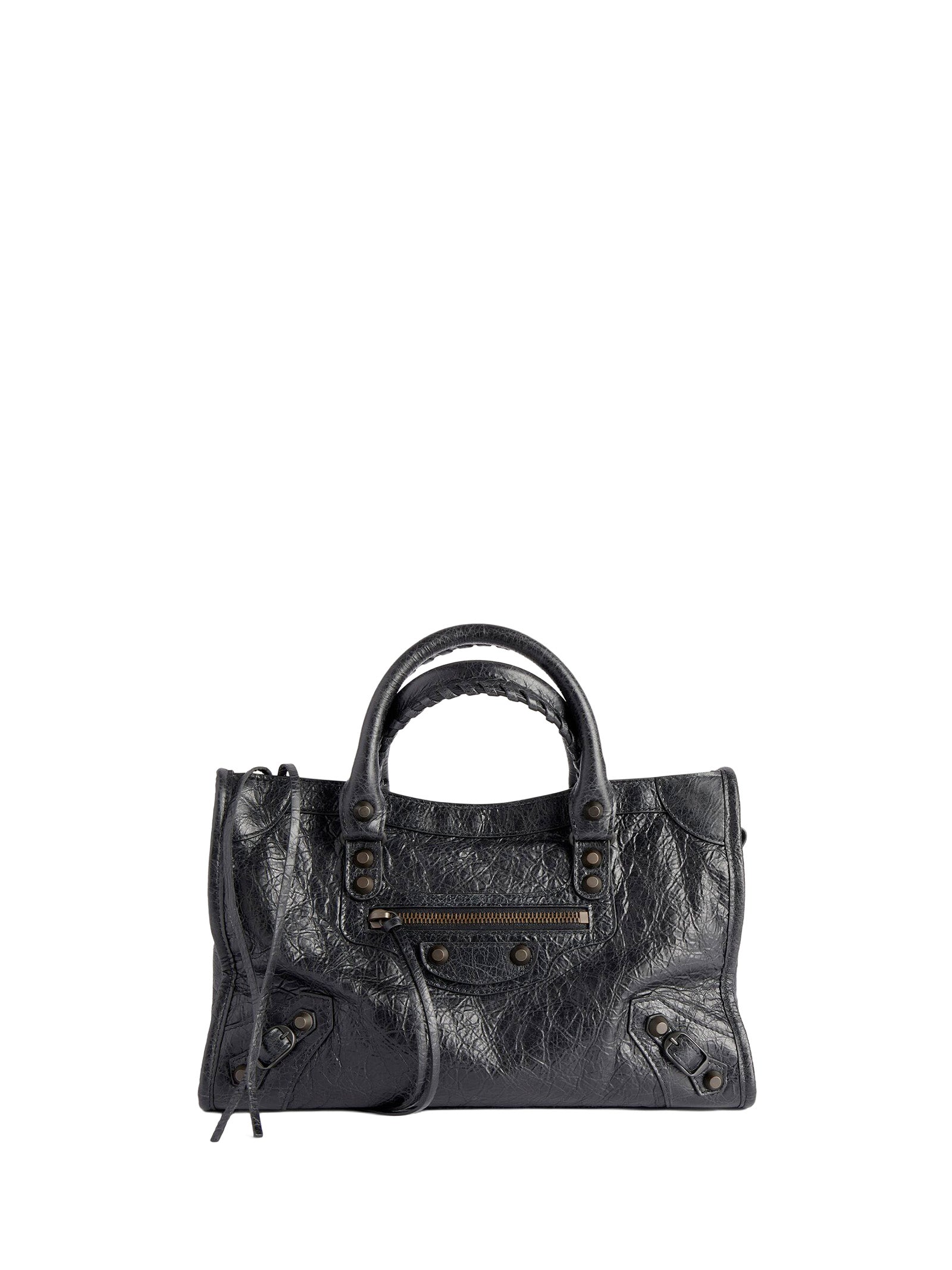 Balenciaga Bags Black Lamb Leather