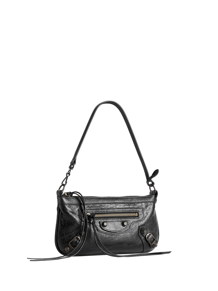 Balenciaga Bags Black Lamb Leather