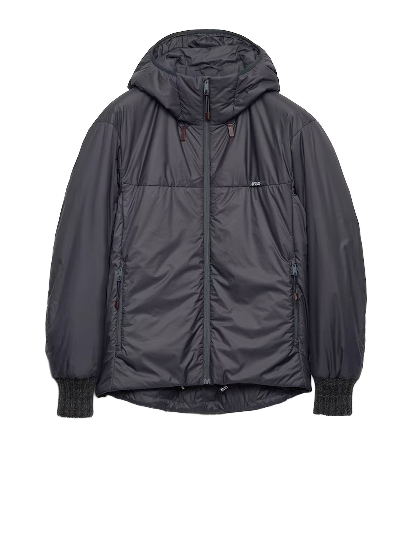 Prada Coats Grey Polyamide