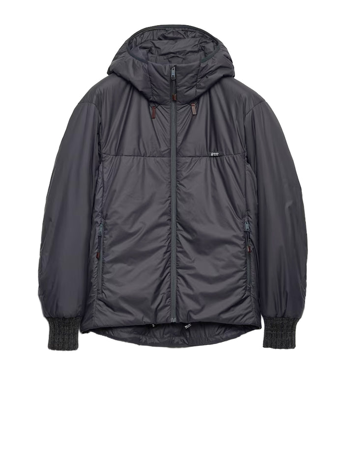 Prada Coats Grey Polyamide