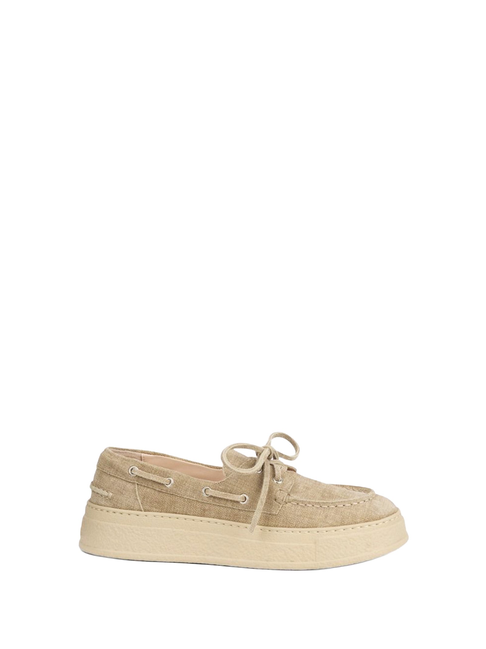 Agl Flat Shoes Ghibli Beige