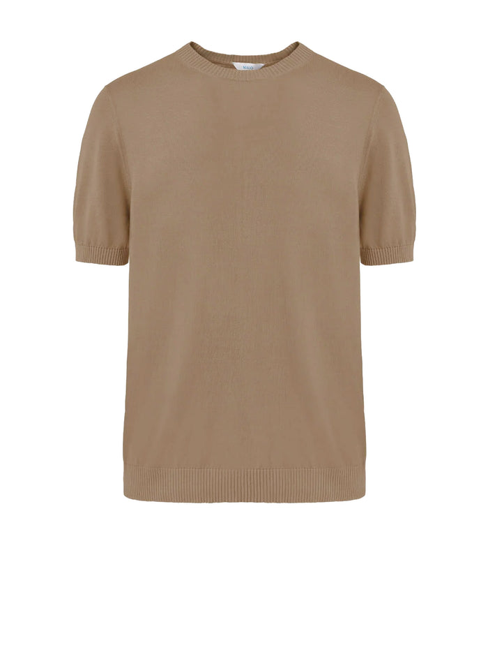 Malo T-Shirts And Polos Dusty Brown