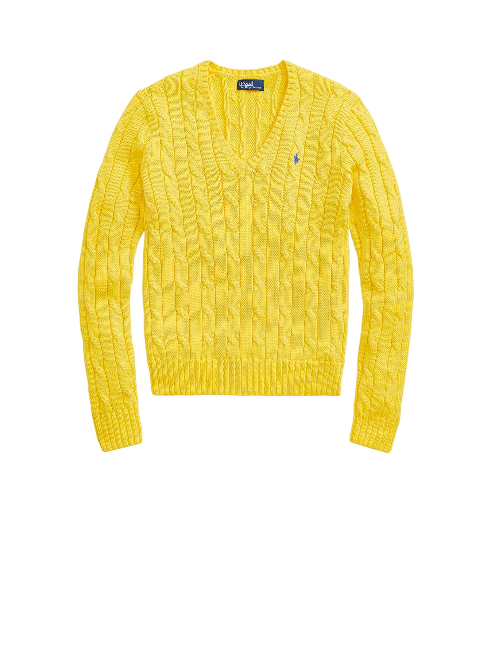 Polo Ralph Lauren Sweaters Trainer Yellow Cotton