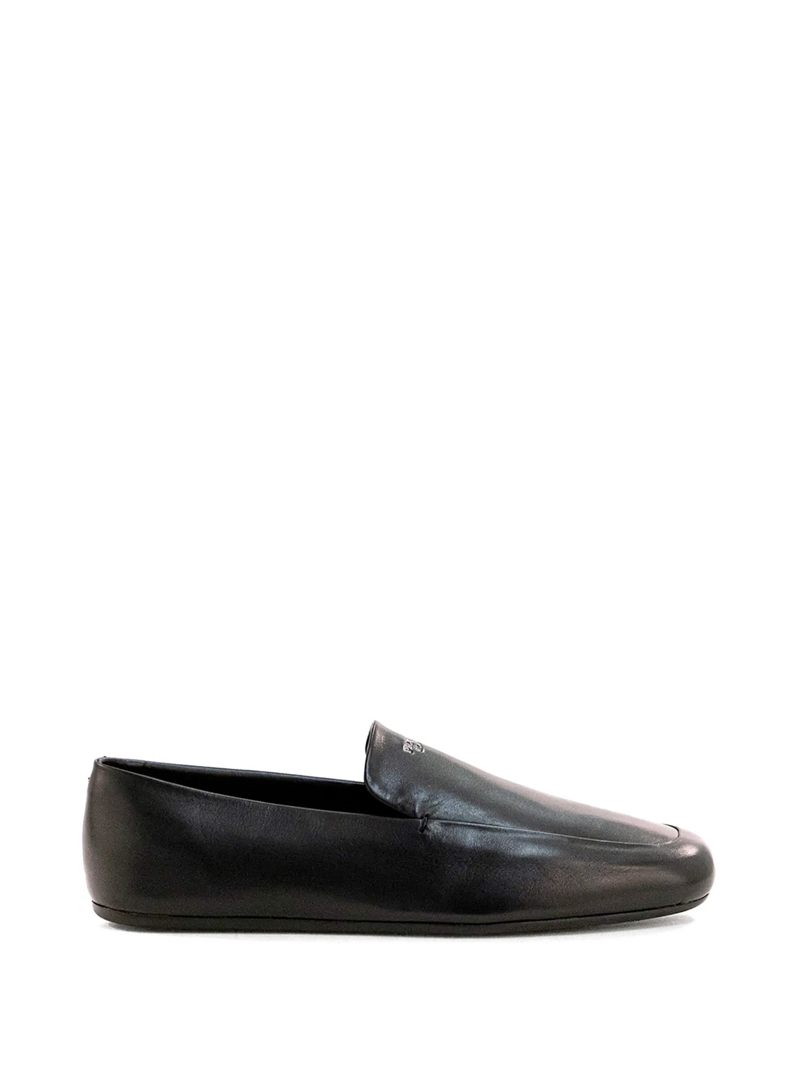 Prada Sandals Black Calf Leather