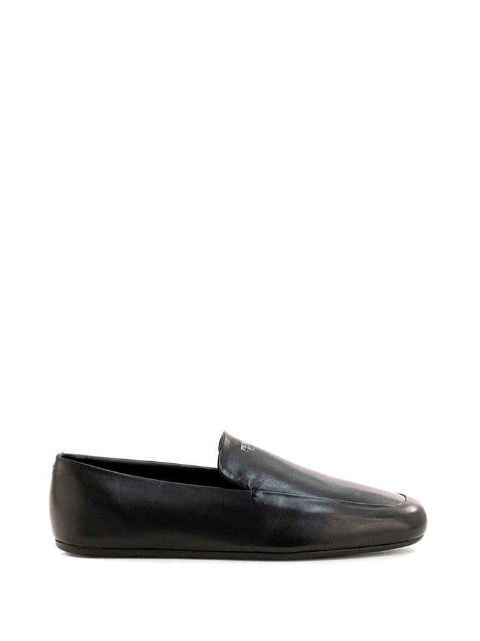 Prada Sandals Black Calf Leather