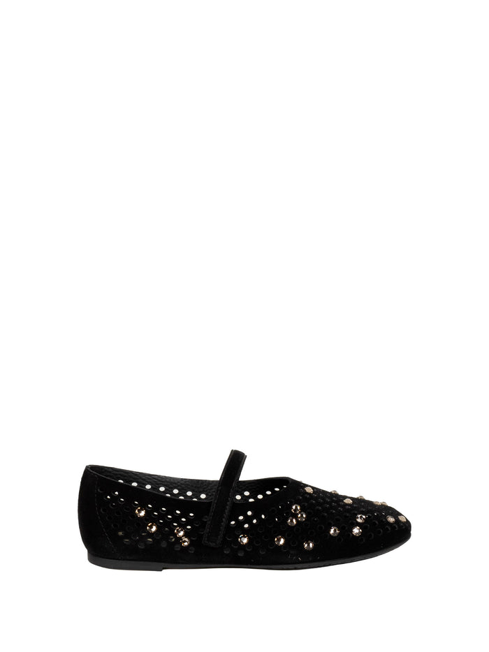 Pedro Garcia Flat Shoes Black