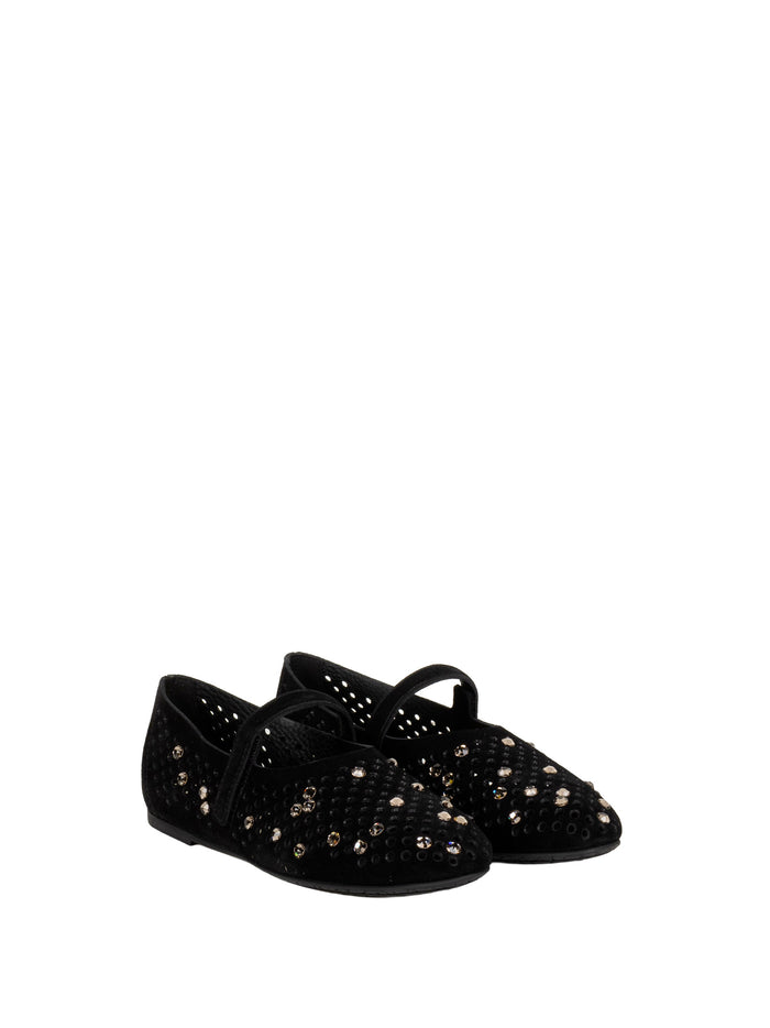 Pedro Garcia Flat Shoes Black