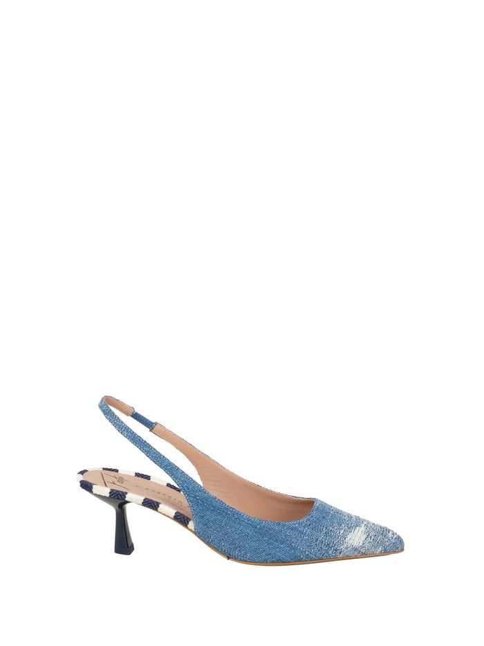 Roberto Festa Sandals Blue Denim Upper