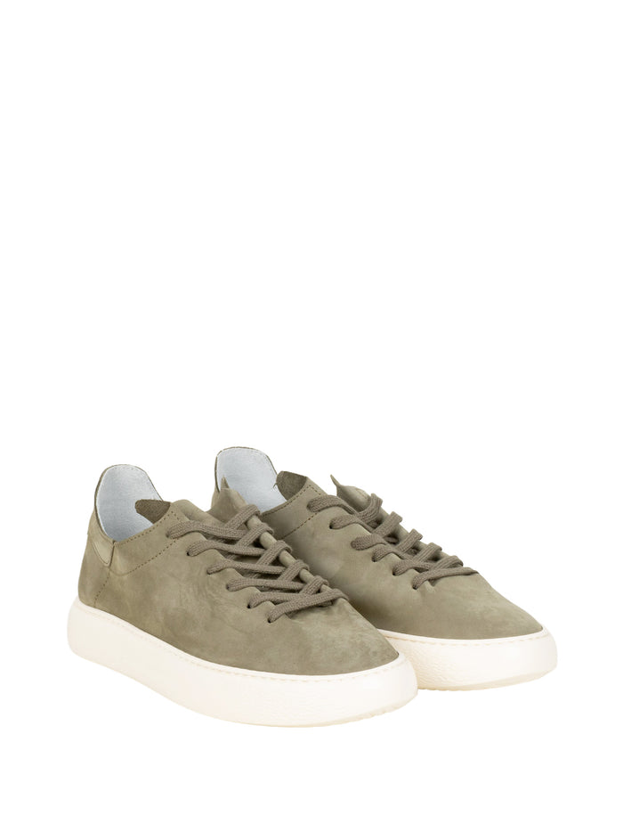 Stokton Sneakers Green Nubuck