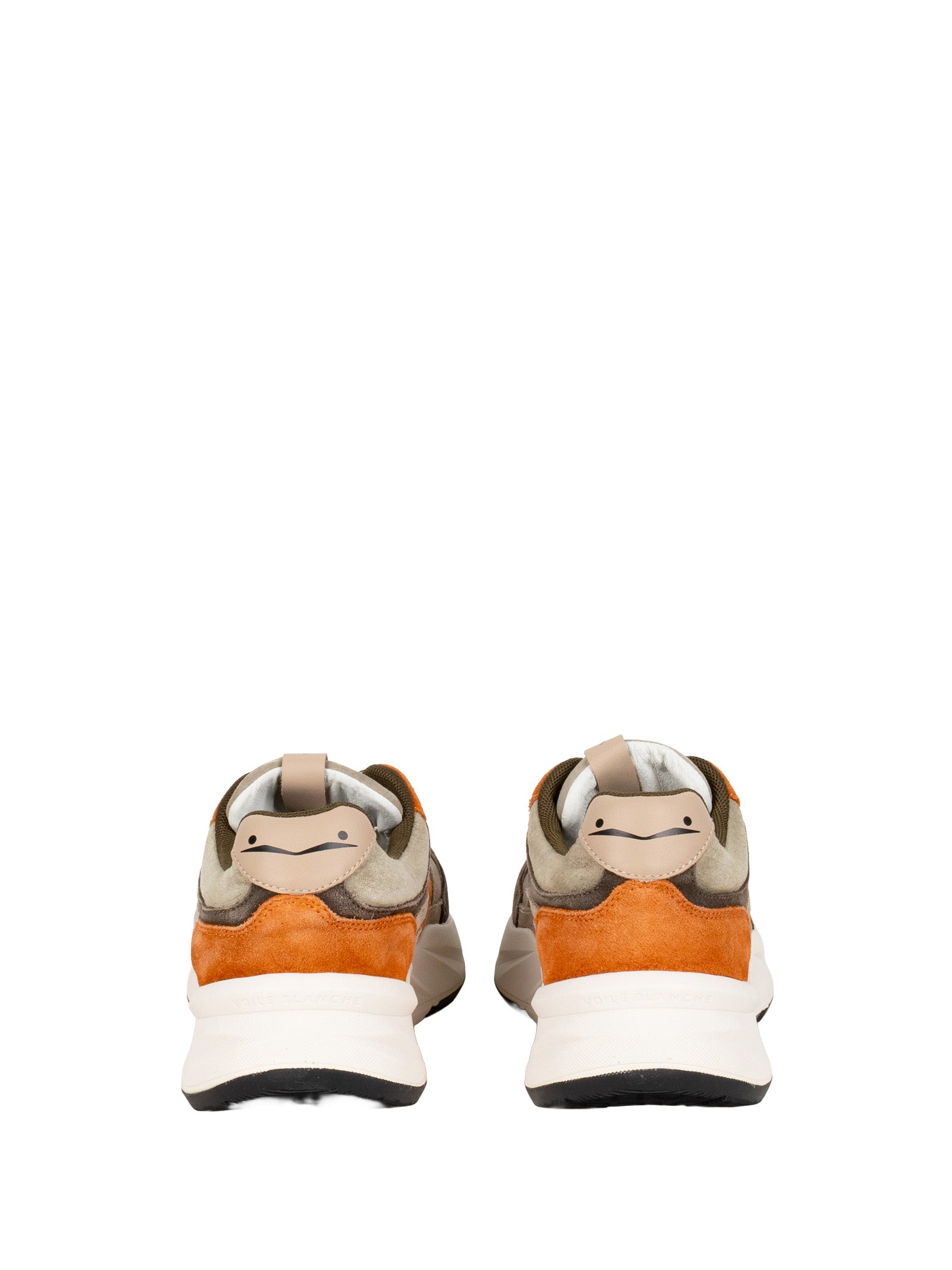 Voile Blanche Sneakers Fango Beige Arancio