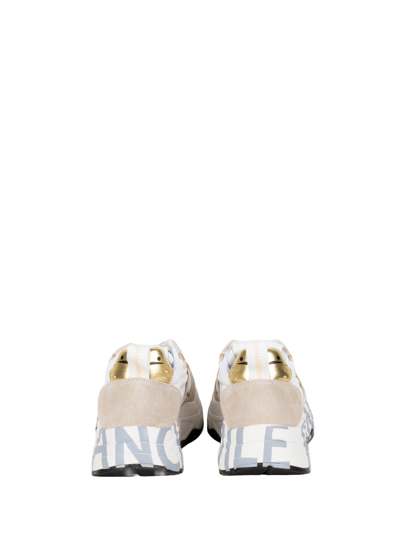 Voile Blanche Sneakers Bianco Oro