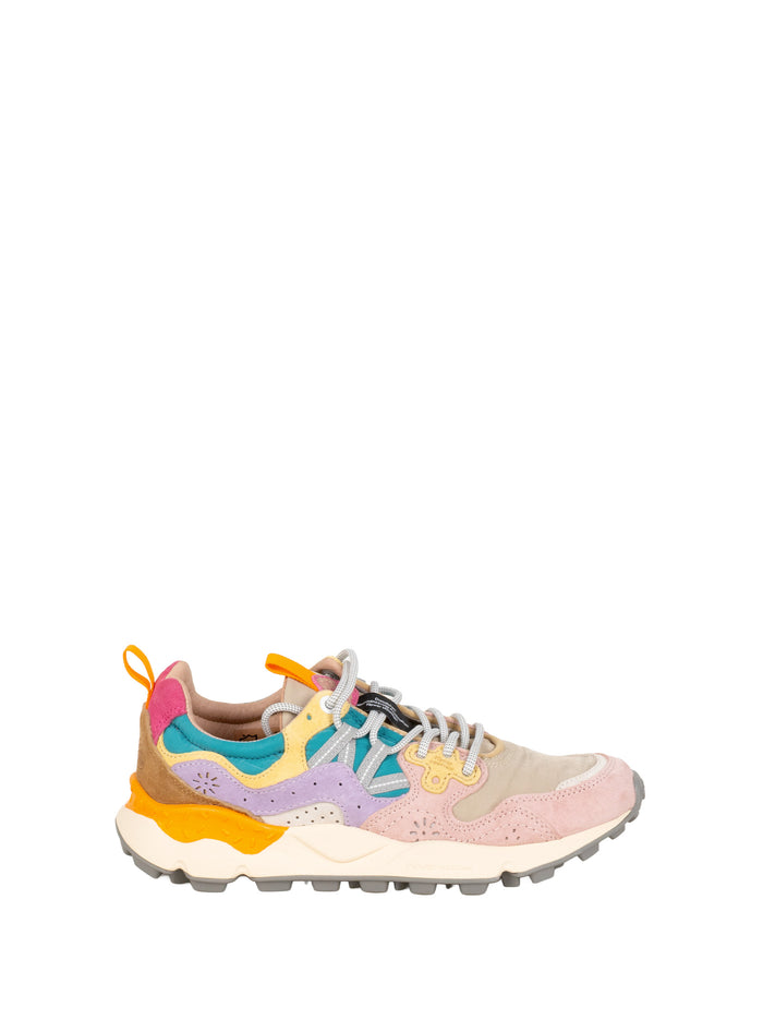 Flower Mountain Sneakers Lilac Pink Petrol
