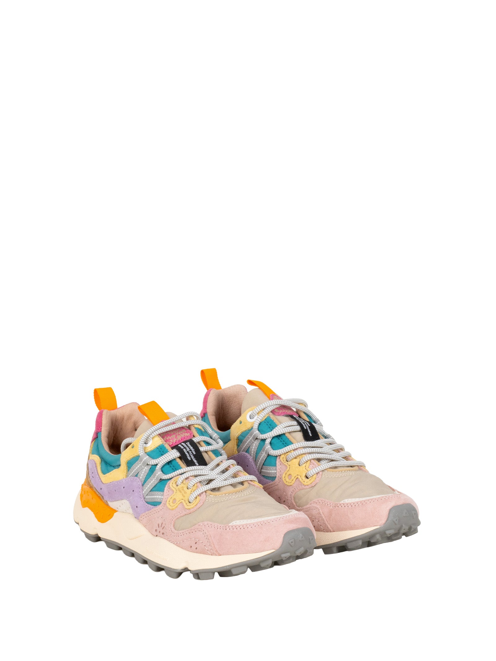 Flower Mountain Sneakers Lilac Pink Petrol