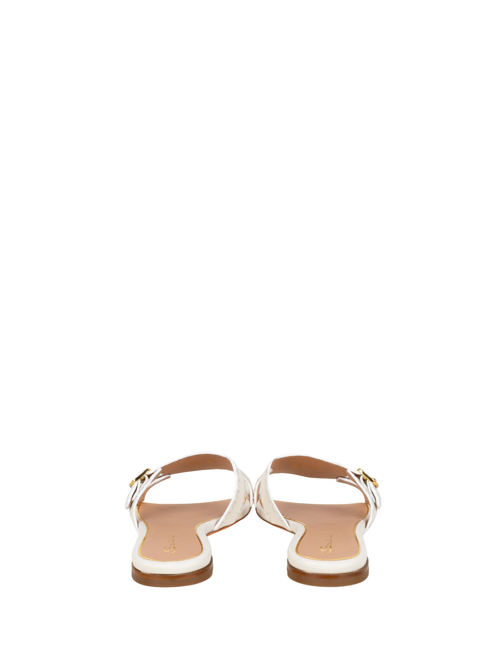 Santoni Sandals White