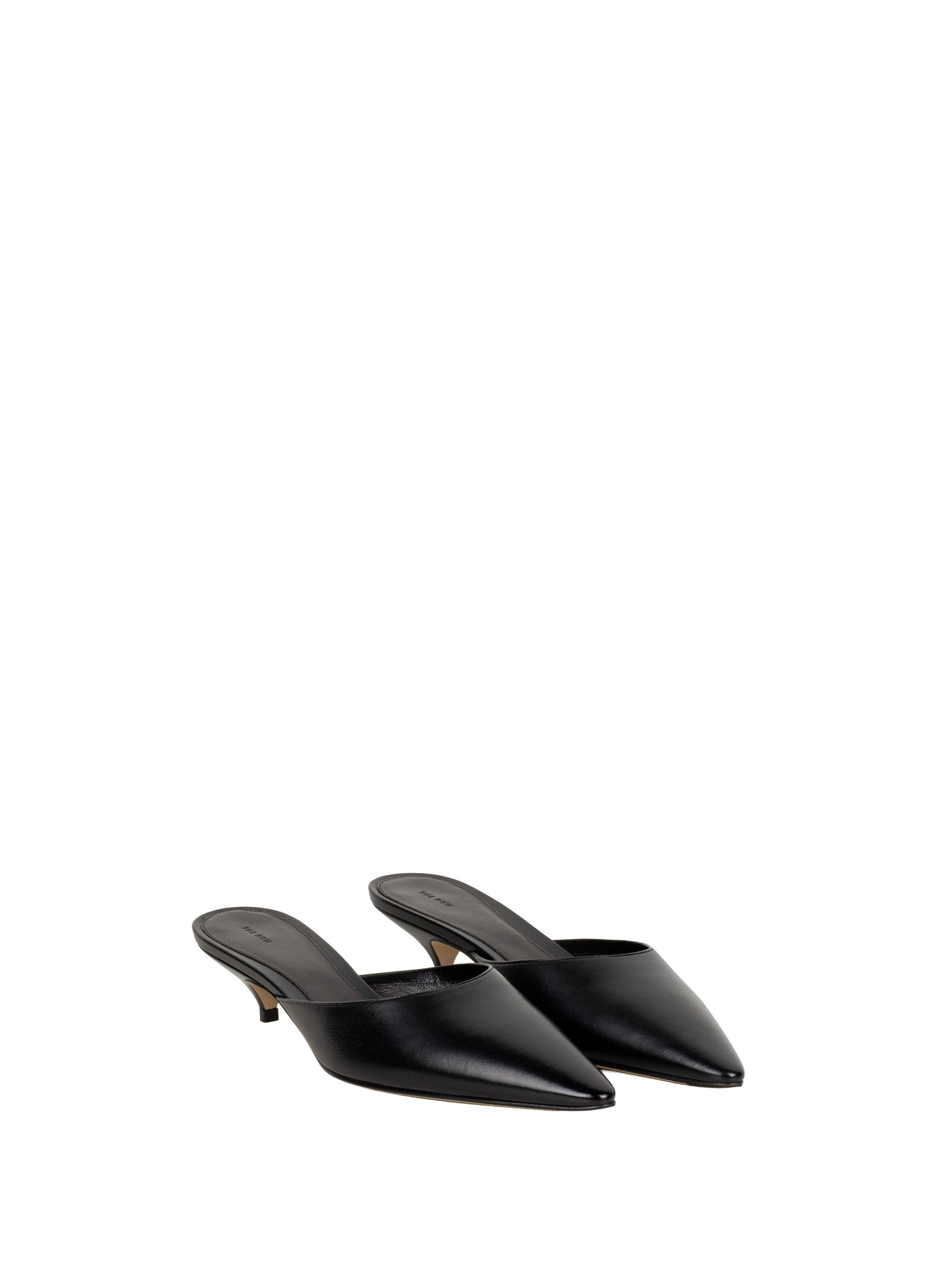 The Row Sandals Black
