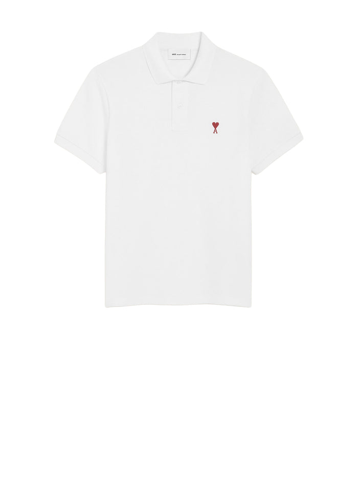 Ami T-Shirts And Polos White Main Material : Cotton