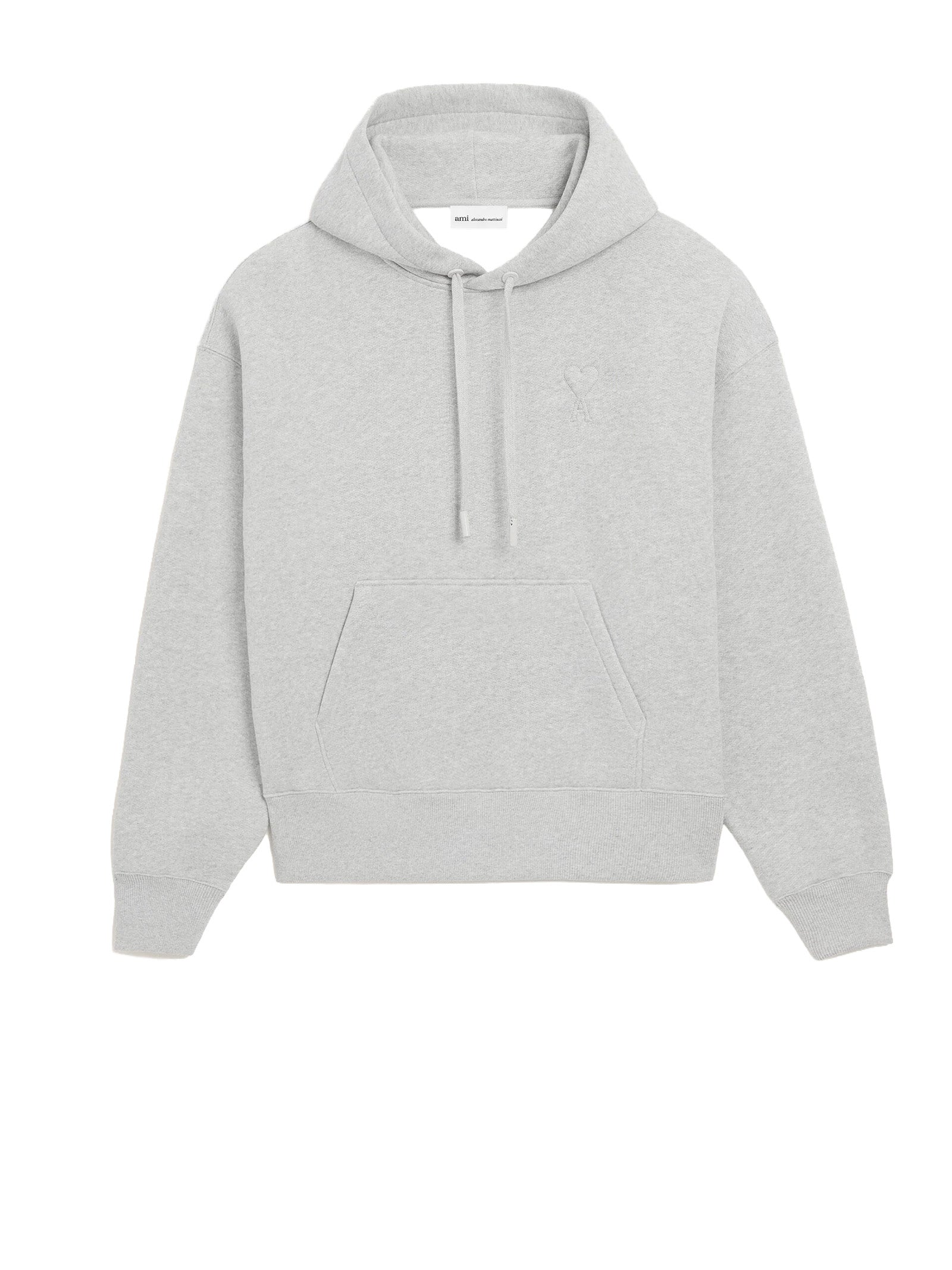 Ami Sweaters Gris Cendre Chine Main Material : Cotton