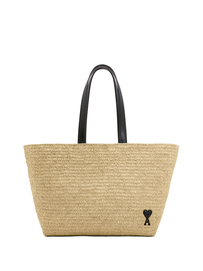 Ami Bags Beige Main Material : Rafia
