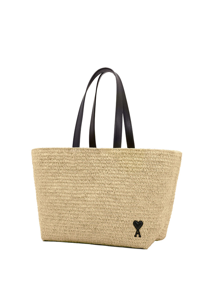 Ami Bags Beige Main Material : Rafia