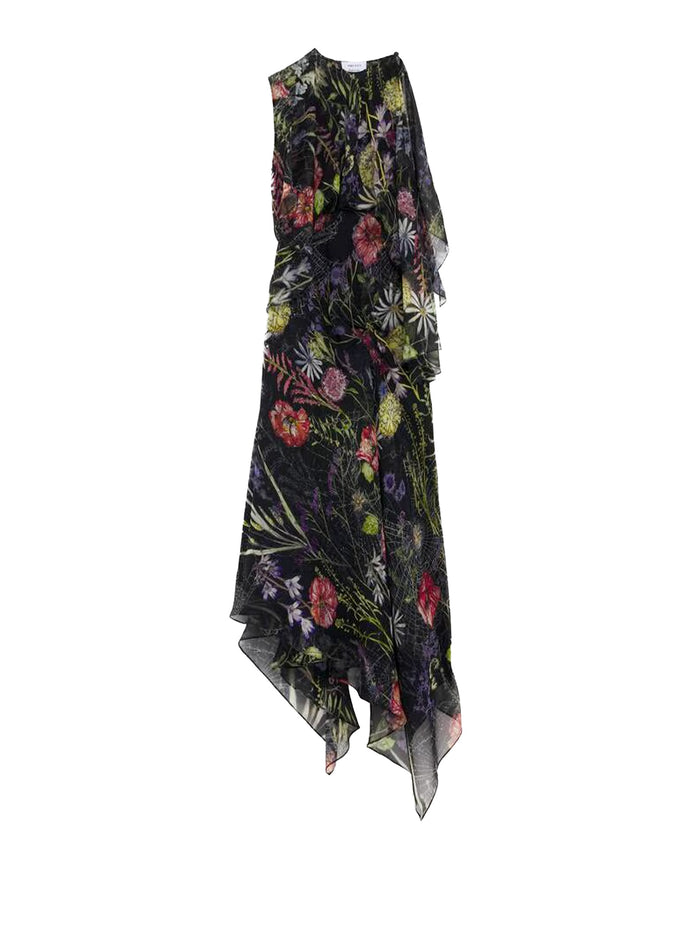 Alexander Mcqueen Dresses Black Silk