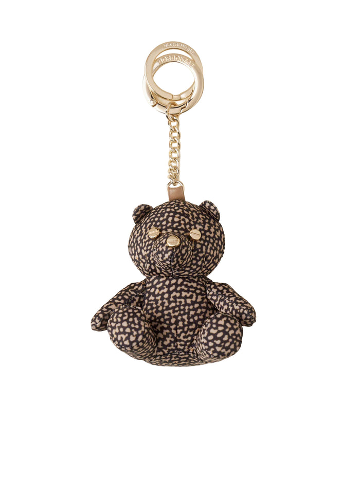 Borbonese Keychains Op Naturale/ Nero