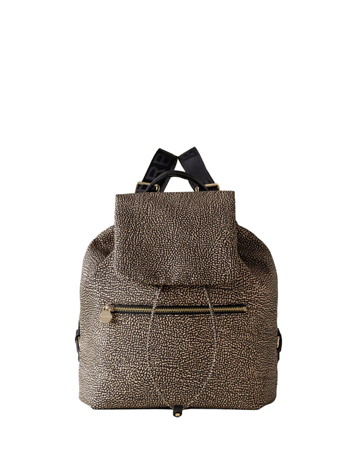 Borbonese Bags Op Naturale/ Nero
