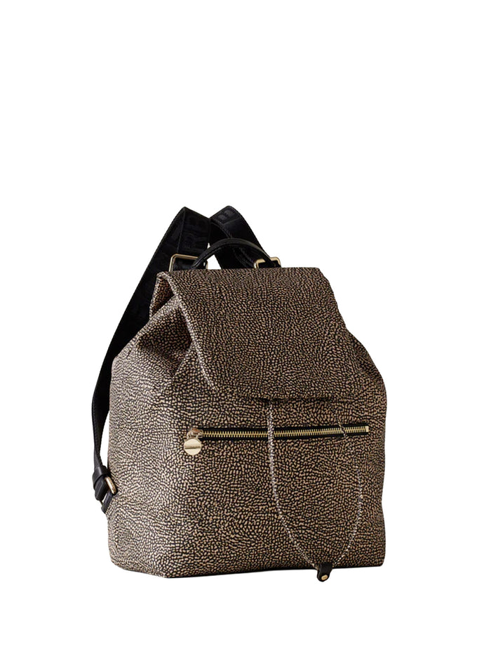 Borbonese Bags Op Naturale/ Nero