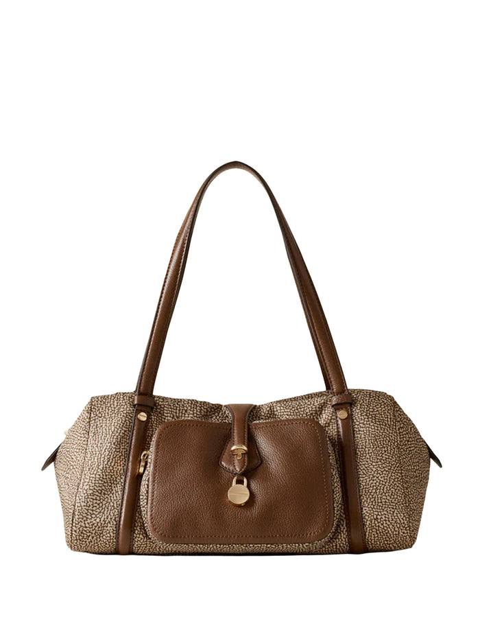 Borbonese Bags Beige/ Marrone