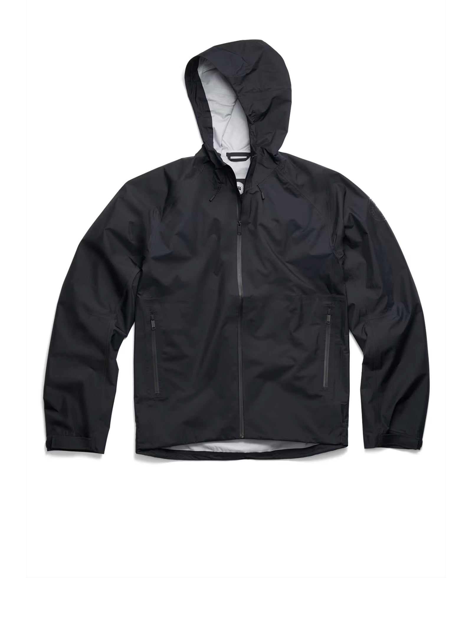 Canada Goose Coats Black Woven Polyester(pu Laminated)
