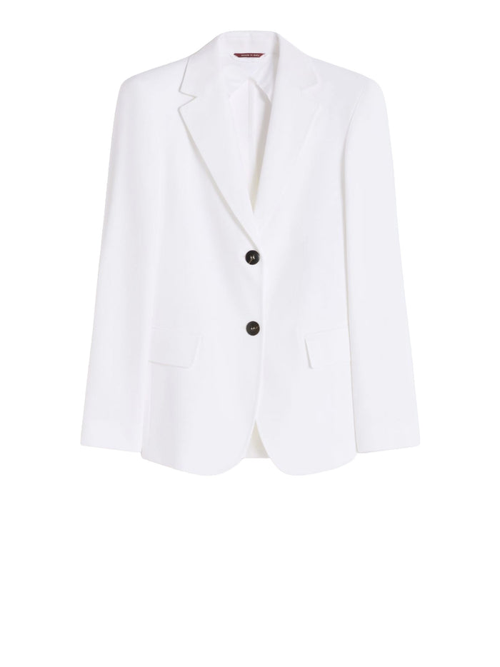 Max Mara Studio Jackets White Cotone