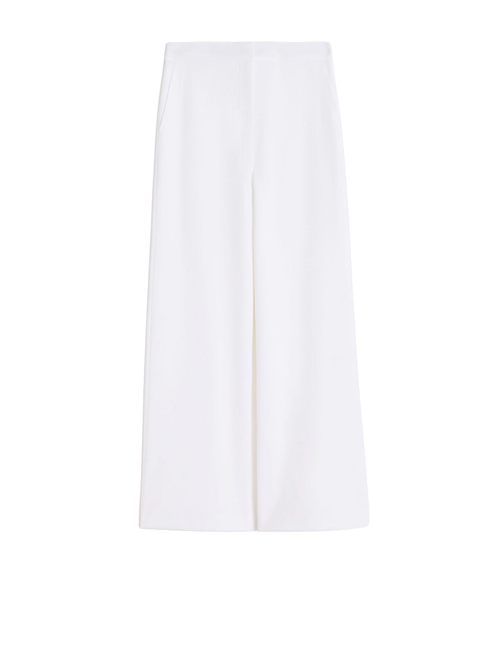 Max Mara Studio Trousers White Cotone