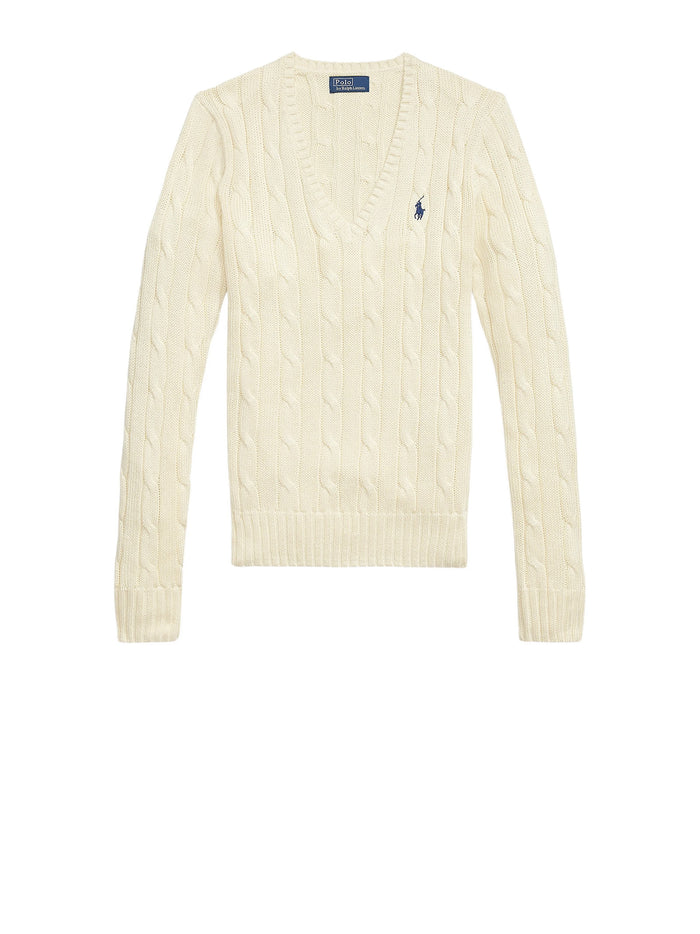 Polo Ralph Lauren Sweaters Ivory Cotton