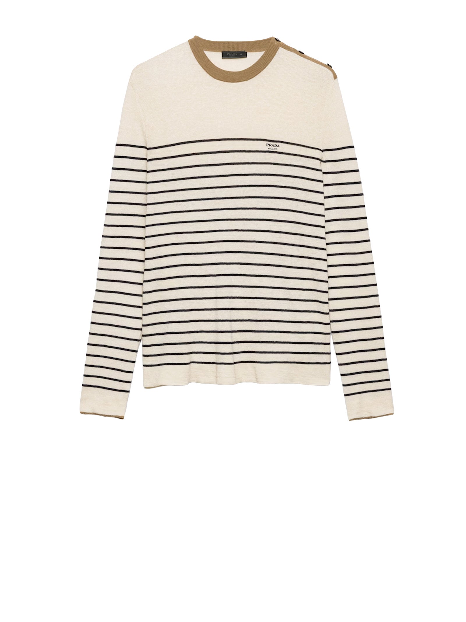 Prada Sweaters Natural Co Li Vw