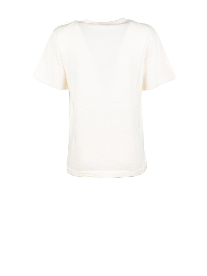 The Row Top Snow Cotton Linen