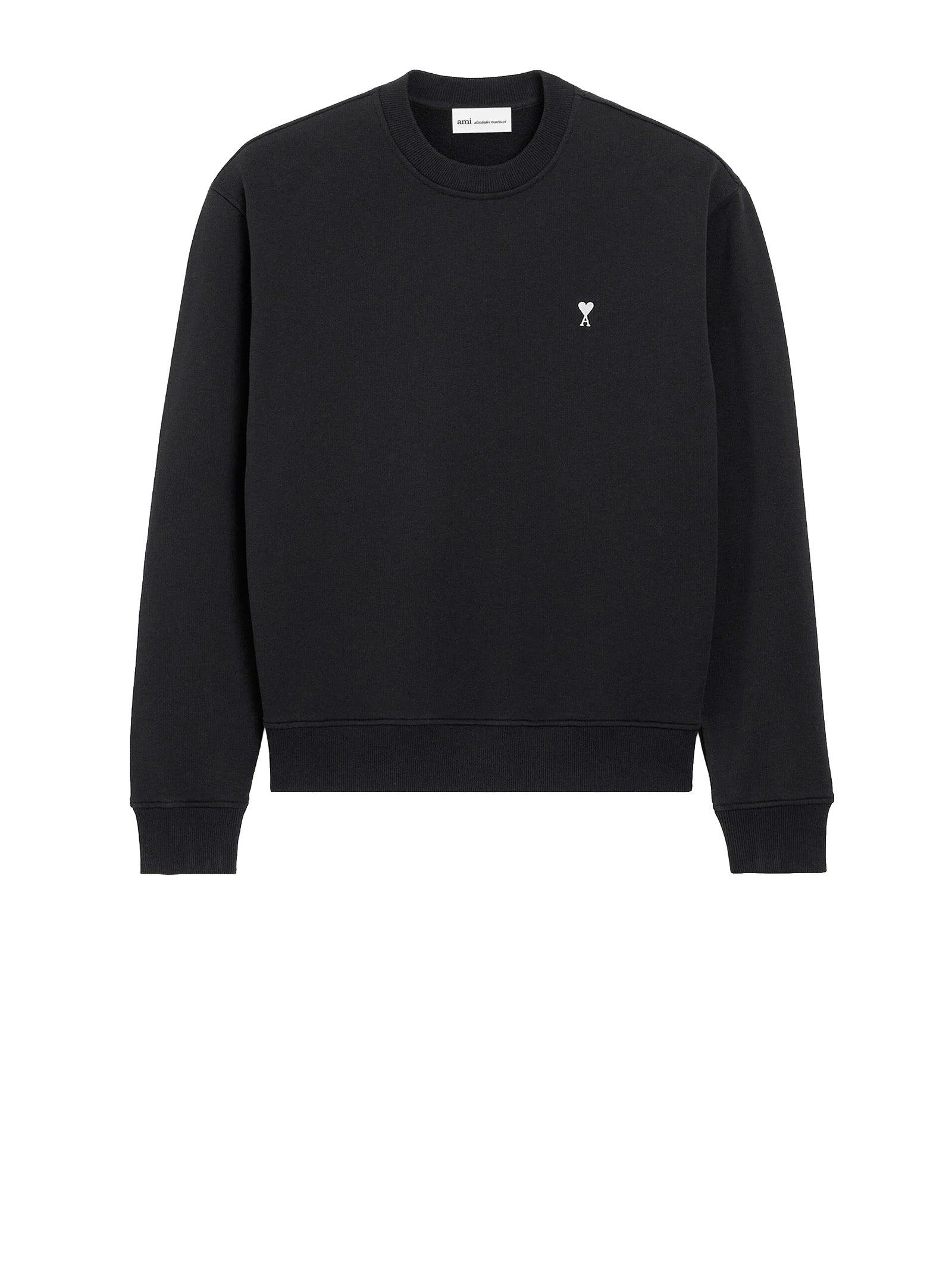 Ami Sweaters Noir Blanc Creme Main Material : Cotton