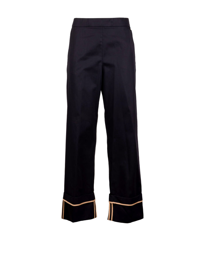 Herno Trousers Blue