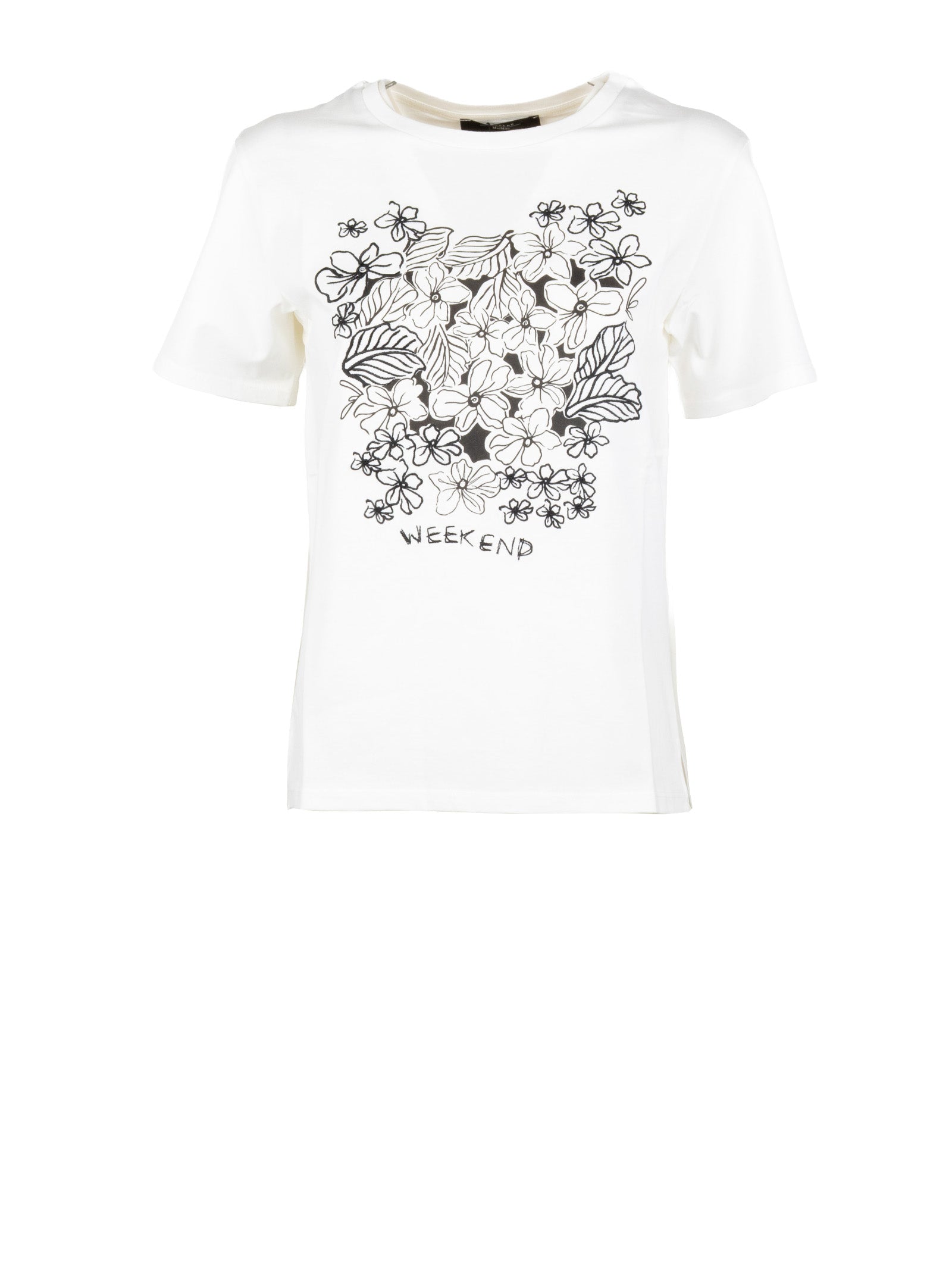 Max Mara Weekend T-Shirts And Polos Off White+ Fiori