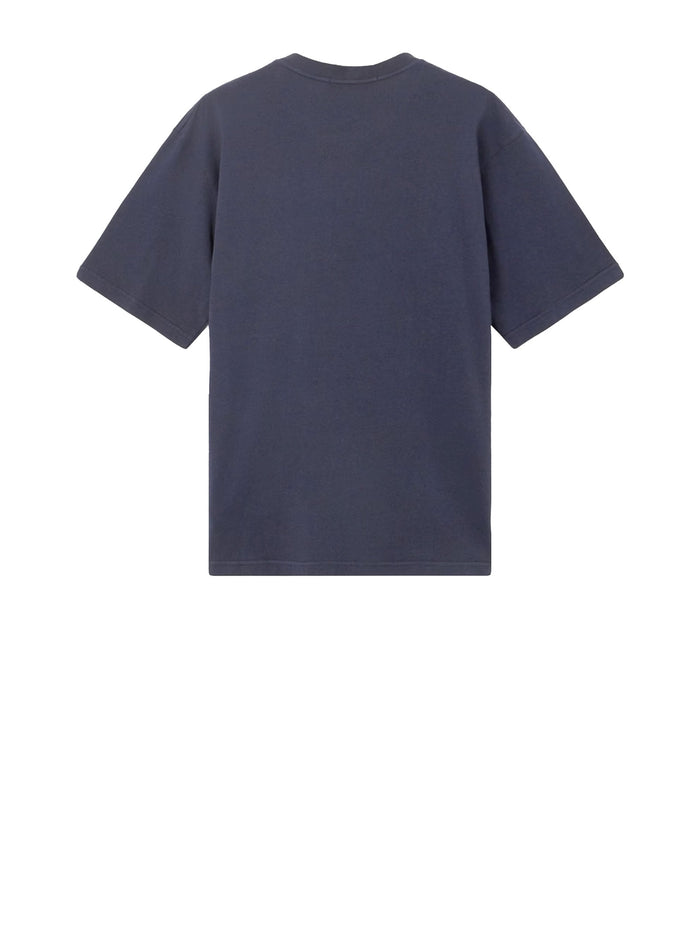Stone Island T-shirts and Polos Blue Cotone