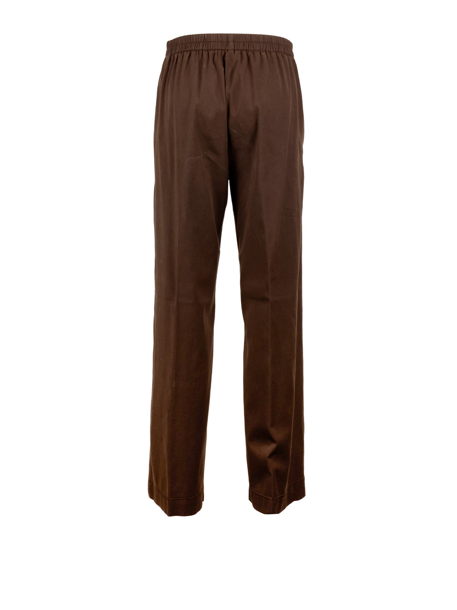 Via Masini 80 Trousers Brown