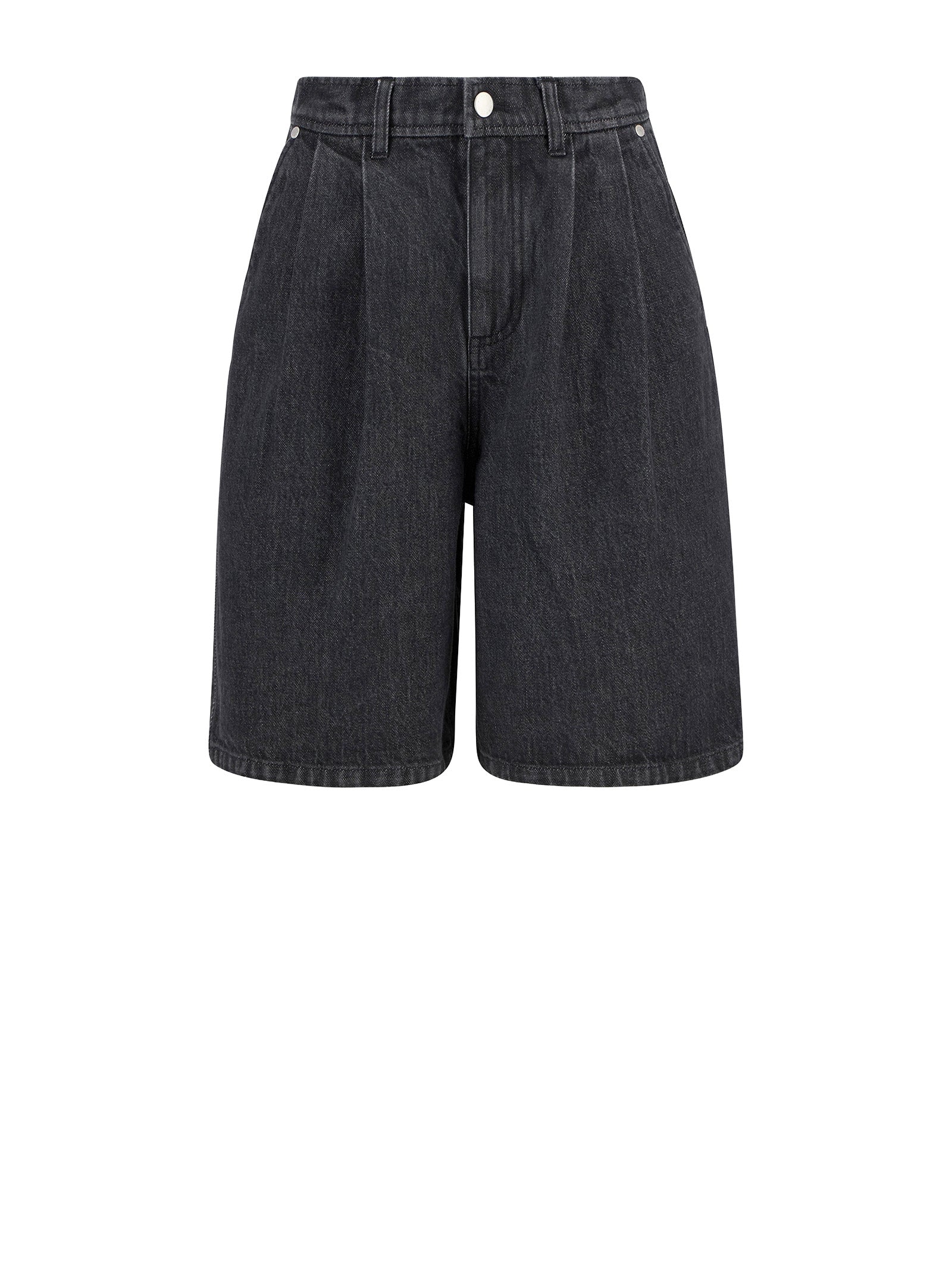 Barbour Shorts Black Denim