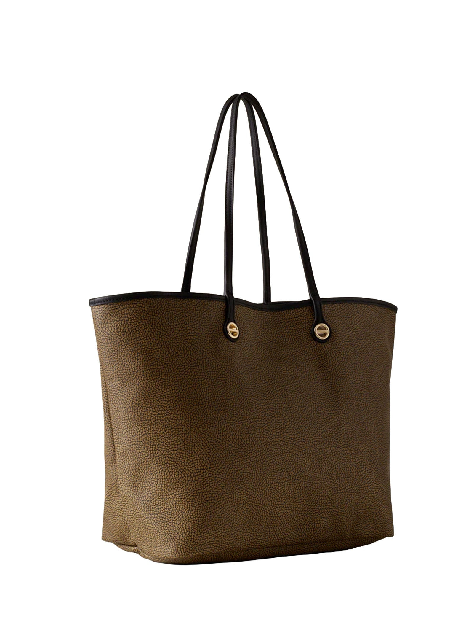 Borbonese Bags Op Naturale/ Nero
