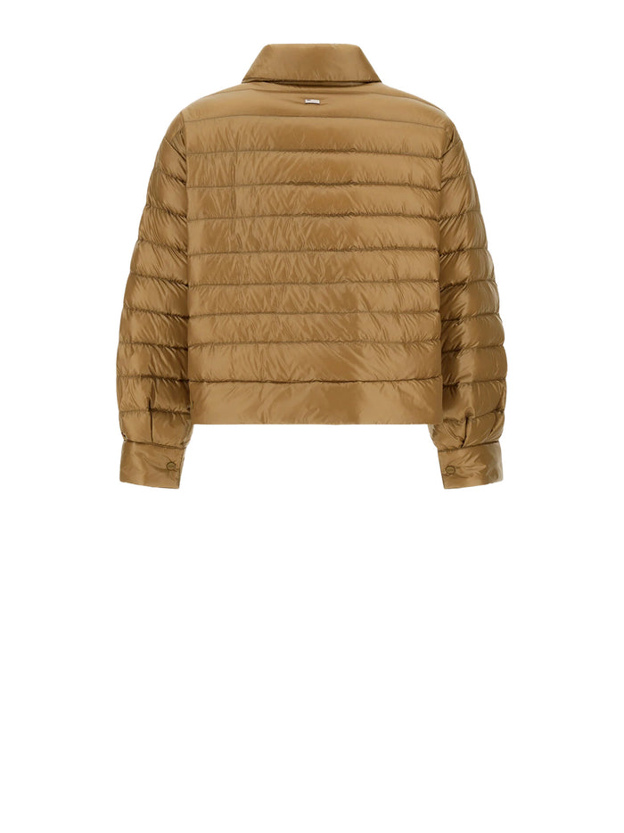 Herno Coats Camel Polyamide