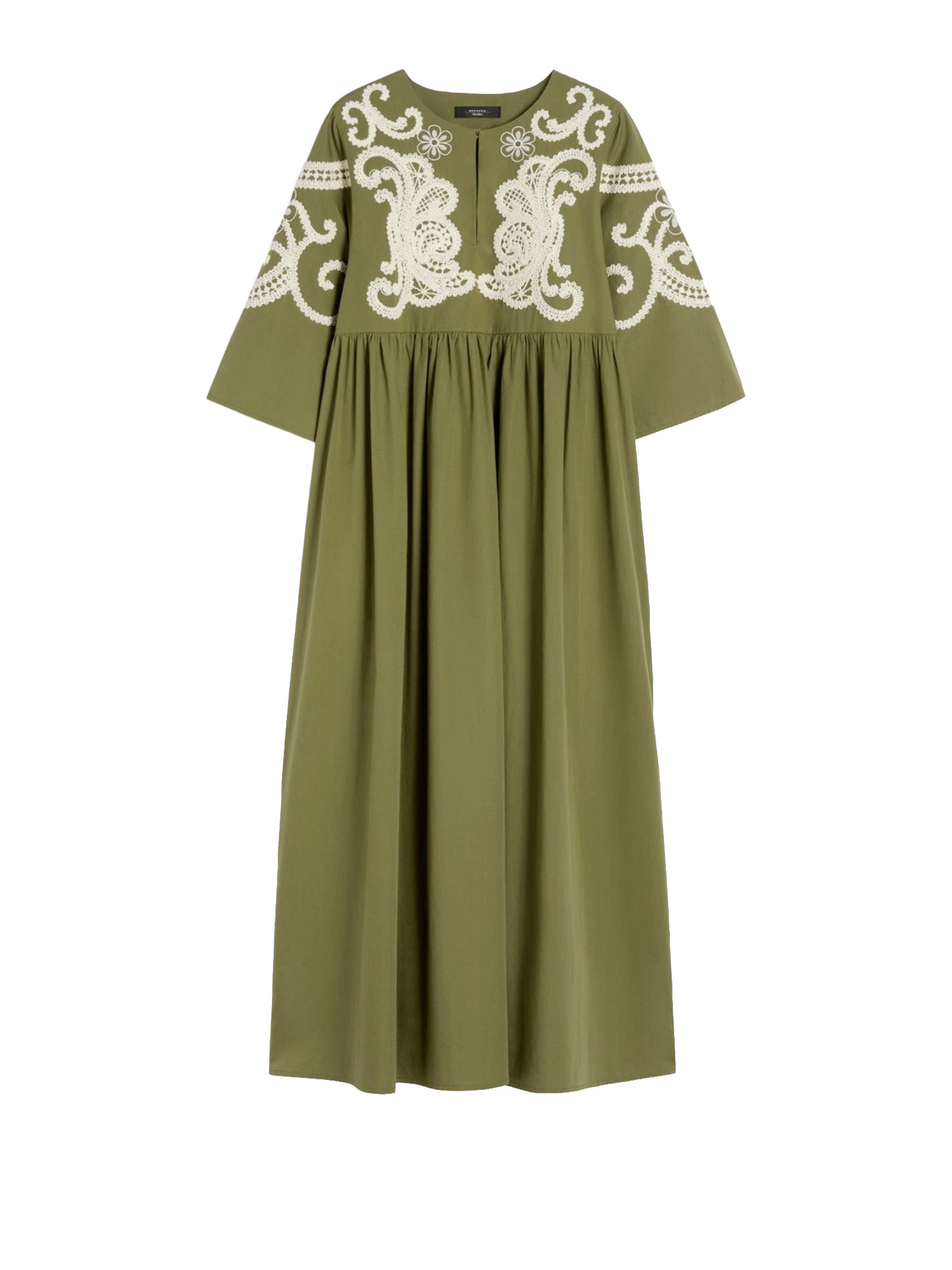 Max Mara Weekend Dresses Kaki Ricamo