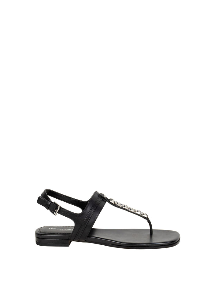 Michael Kors Sandals Black Cow Leather