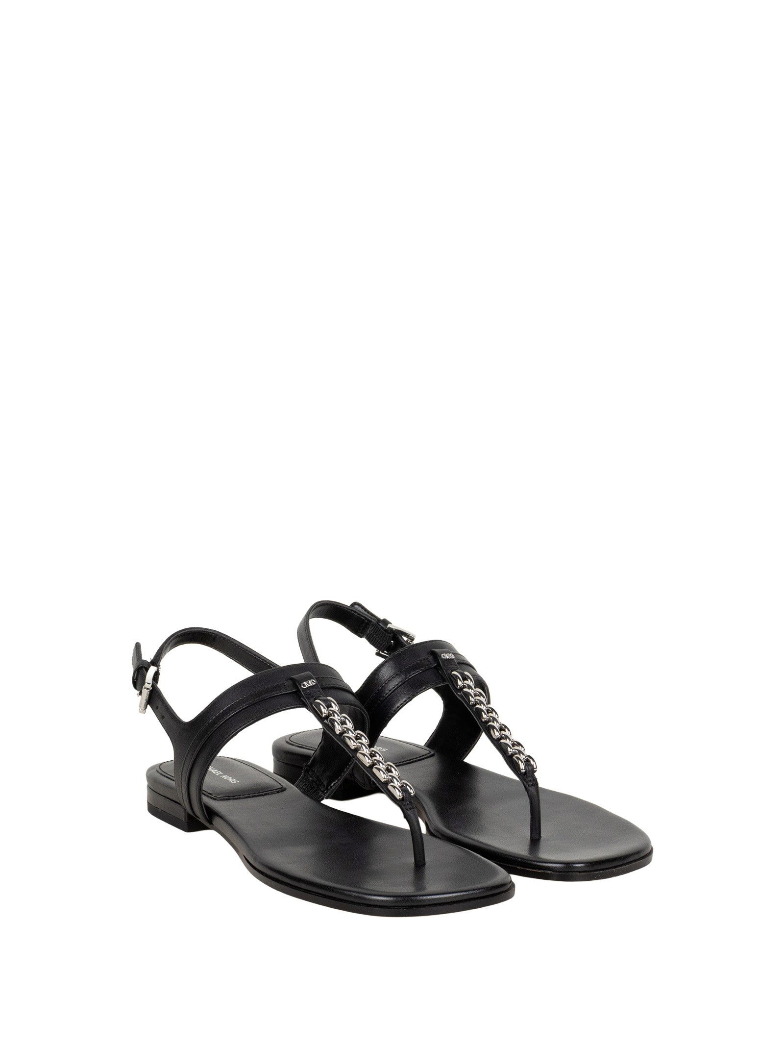 Michael Kors Sandals Black Cow Leather