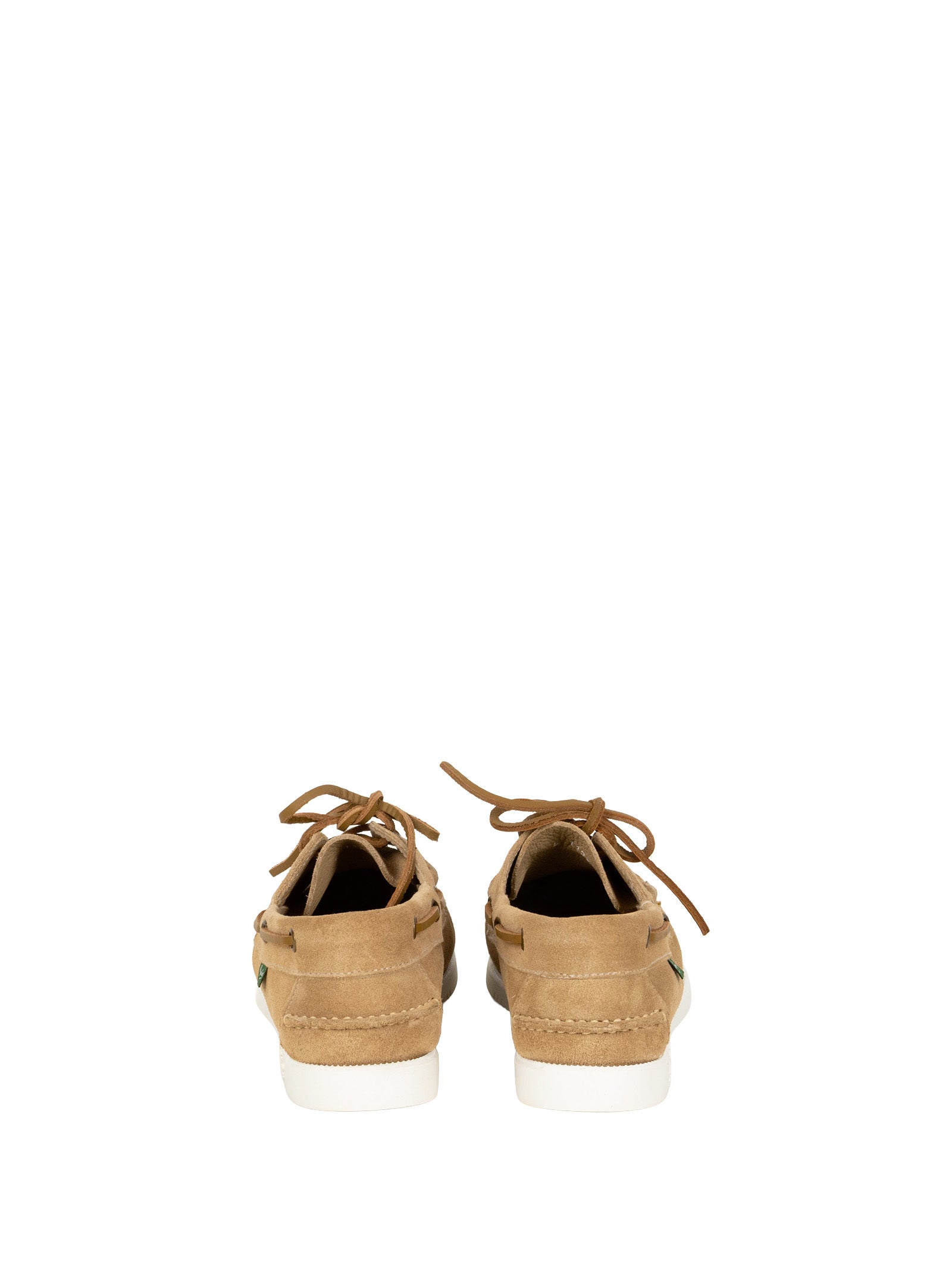 Paraboot Flat Shoes Vel Beige Calf Leather / Rubber