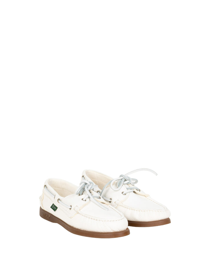 Paraboot Flat Shoes Cerf Blanc Deer Leather / Rubber
