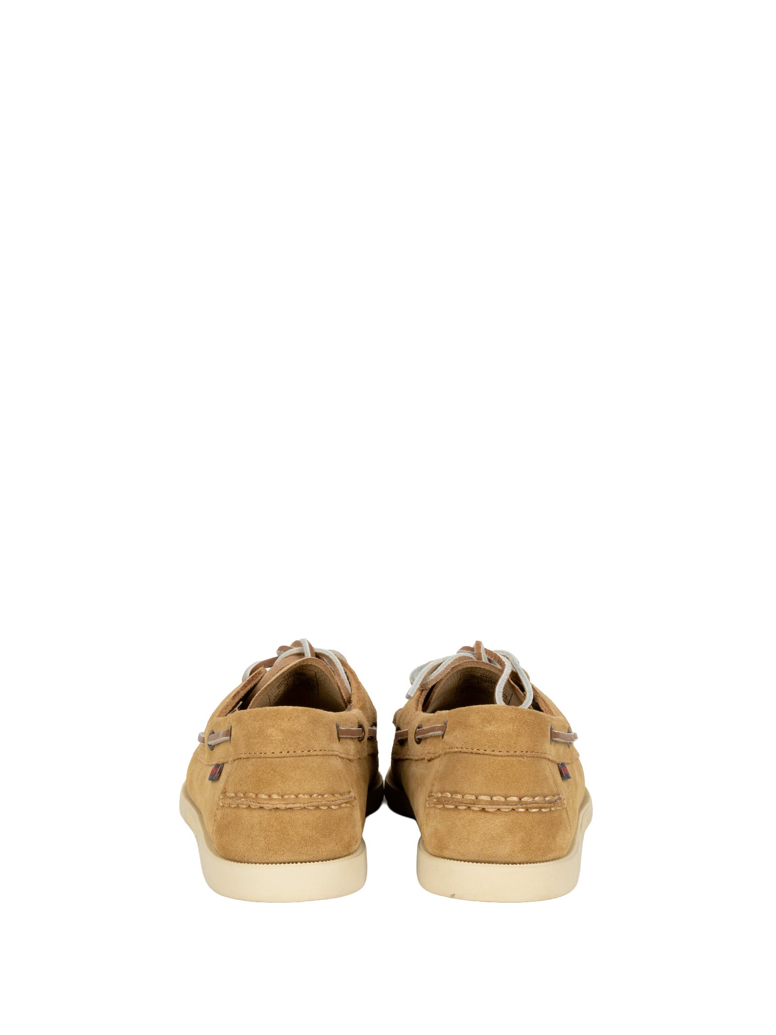 Sebago Flat shoes Beige Paint Suede